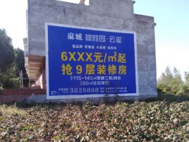 德昌墙体广告的好处