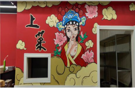 德昌墙体彩绘的发展和应用