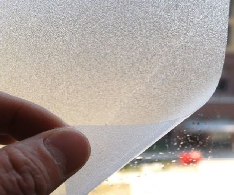 德昌玻璃门外面粘广告用什么材料好？